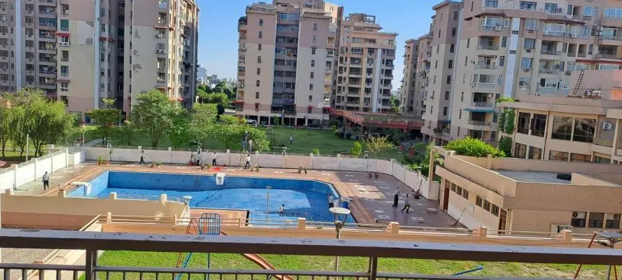 Vikram Vihar Swimming Pool and Tower View